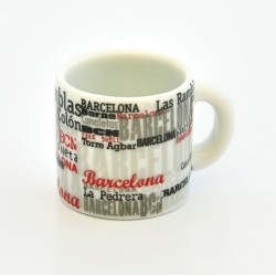 MINI MUG IMAN BARCELONA LETRAS