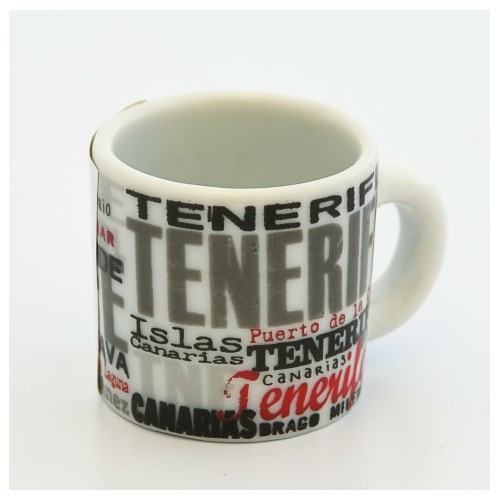 MINI MUG IMAN TENERIFE LETRAS