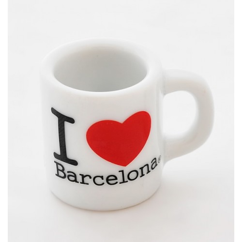 MINI MUG IMAN BARCELONA I LOVE