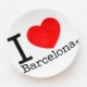 PLATO IMAN BARCELONA I LOVE