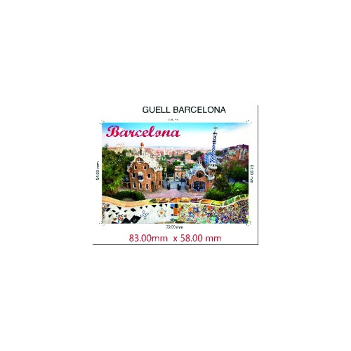 IMAN FOTO BARCELONA PARK GÜELL