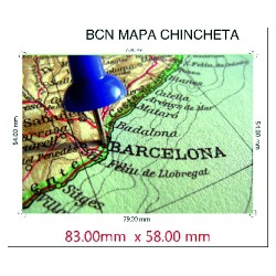 IMAN FOTO BARCELONA MAPA