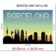 IMAN FOTO BARCELONA SKYLINE