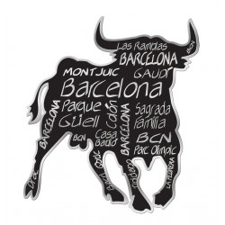 IMAN BARCELONA TORO LETRAS NG.(IL011N)