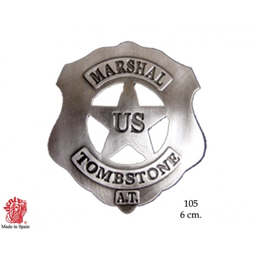 PLACA U.S MARSHAL TOMBSTONE