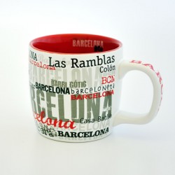 TAZON BARCELONA LETRAS