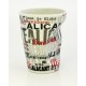 VASO ARRUGADO ALICANTE LETRAS