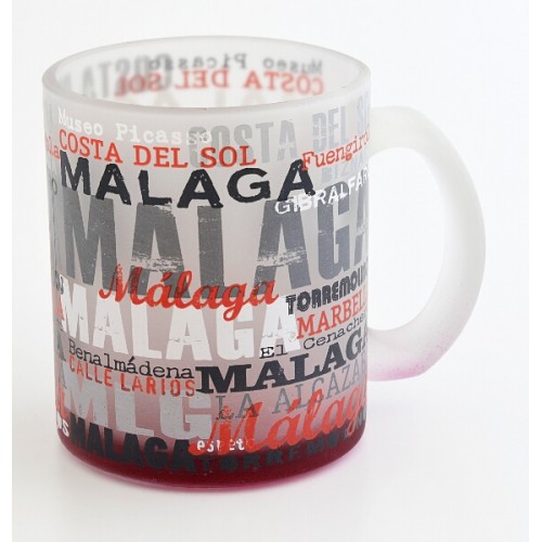 MUG VID. MALAGA LETRAS