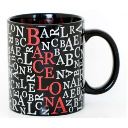 MUG 5X6 BCN PL-ROJO PURPU.