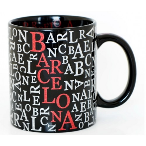 MUG 5X6 BCN PL-ROJO PURPU.