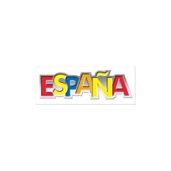 PIN ESPAÑA LETRAS