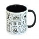 MUG MADRID TIZA NEGRO