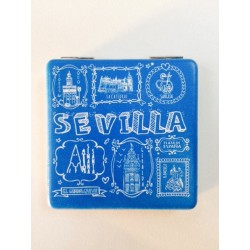 ESPEJO SEVILLA TIZA AZUL