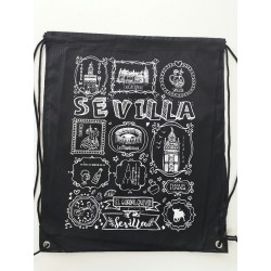 BOLSA SEVILLA TIZA NEGRO