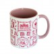 MUG MADRID TIZA LILA