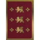 LIBRETA ESCUDO LEONES DORADOS