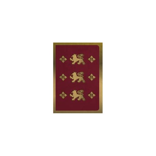 LIBRETA ESCUDO LEONES DORADOS