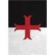 LIBRETA ESCUDO CRUZ TEMPLARIA ROJA