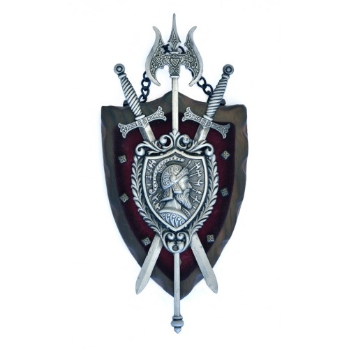 WOODEN SHIELD (BOARD 12X18 CM)