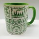 MUG ZARAGOZA TIZA VERDE