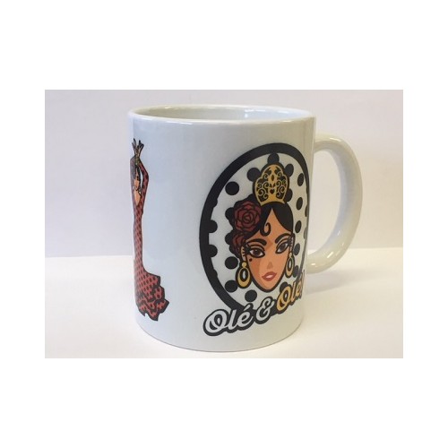 MUG BAILAORA BL