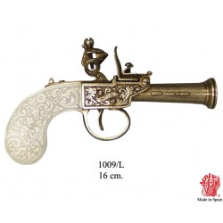 PISTOLA CHISPA , ING. 1798 LATON