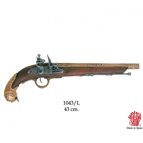 PISTOLA DE CHISPA, ALEMANIA S. XVIII