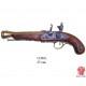 PISTOLA PIRATA FLINTLOCK S.XVIII