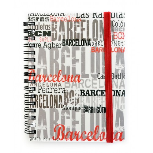 LIBRETA BARCELONA LETRAS