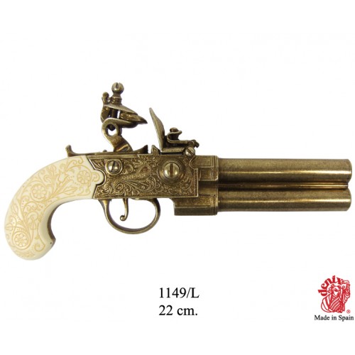 PISTOLA DE CHISPA ING. S. XVIII