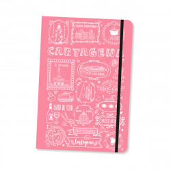 LIBRETA CARTAGENA TIZA ROSA