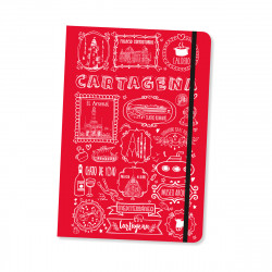 LIBRETA CARTAGENA TIZA ROJO