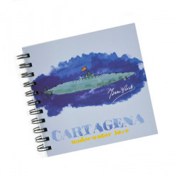 LIBRETA 15X15 CARTAGENA UNDERWATER LOVE