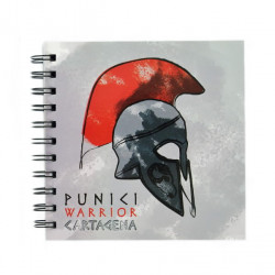 LIBRETA 15X15 CARTAGENA PUNICI WARRIOR