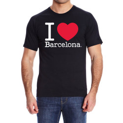 CAM. UNI. I LOVE BARCELONA BL. S