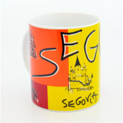 MUG SEGOVIA TRAZOS