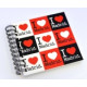 LIBRETA 15X15 MADRID I LOVE IN.