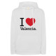 SUDADERA C/CAP. I LOVE VALENCIA