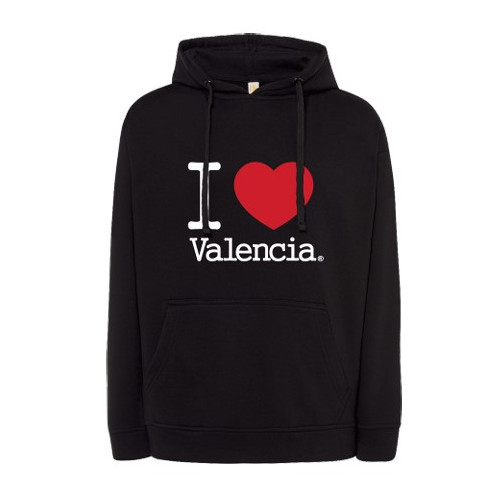 SUDADERA C/CAP. I LOVE VALENCIA