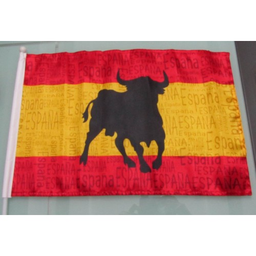 BANDERIN ESPAÑA TORO RUCKUS MANO