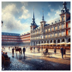 IMAN CER. CUADRADO MADRID PLAZA MAYOR 2