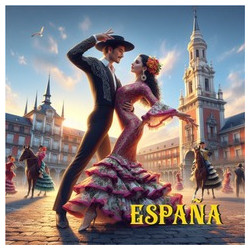 IMAN CER. CUADRADO ESPAÑA PAREJA DE BAILE 2