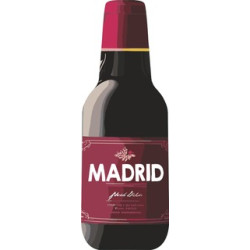 IMAN CER. BOTELLA MADRID VINO