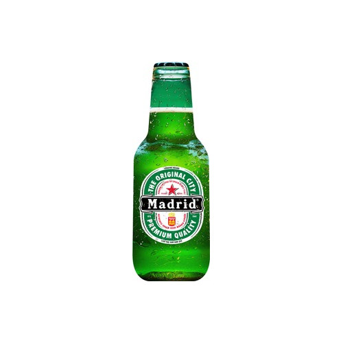 IMAN CER. BOTELLA MADRID CERVEZA 1