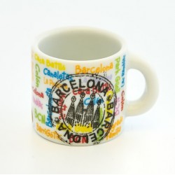 MINI MUG IMAN BARCELONA SELLO